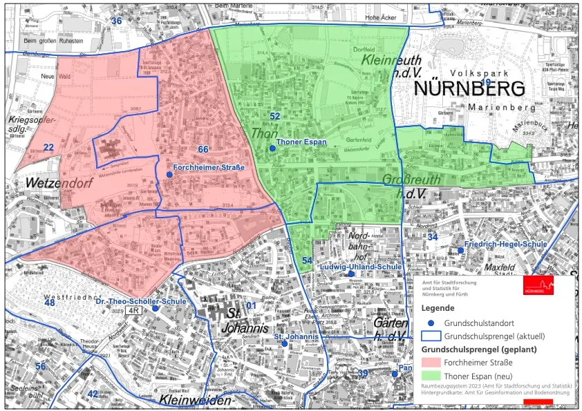 Veränderungen_Grundschulsprengel_Auszug_Nord_Forchheimer_Thoner_Espan